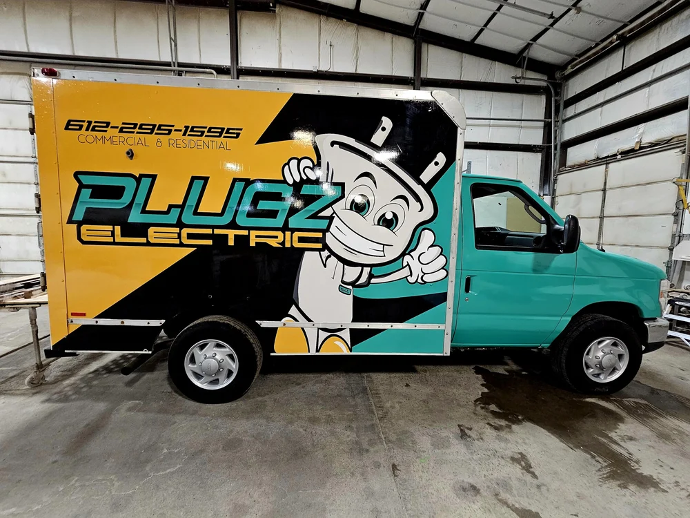 Commercial Full Wrap Graphic-Van Commercial Full Wrap Graphic
